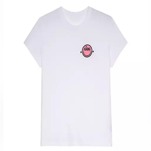 Zadig & Voltaire Zoe Happy Tee - Picture 2 of 8
